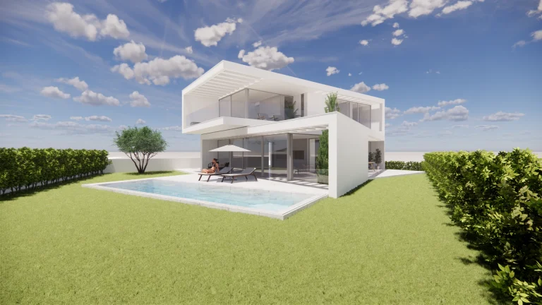 Moradia T4 de linhas modernas com piscina, jardim e garagem em Alcantarilha - foto 13