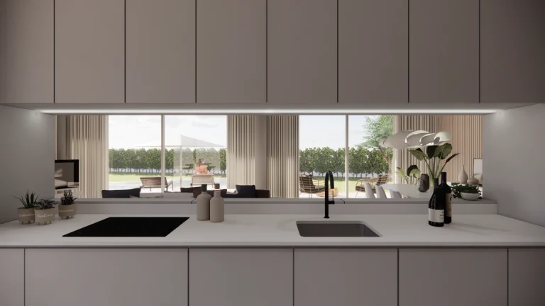 Moradia T4 de linhas modernas com piscina, jardim e garagem em Alcantarilha - foto 5
