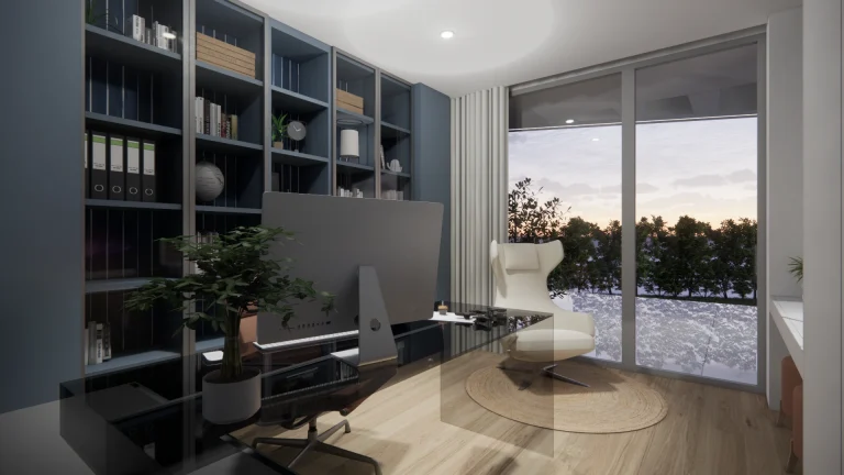 Moradia T4 de linhas modernas com piscina, jardim e garagem em Alcantarilha - foto 9